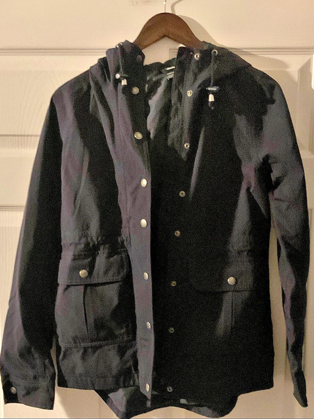 The North Face Women'Small M66 Utility Rain Jacket Black Small